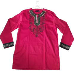 chemise traditionnelle longue manche
