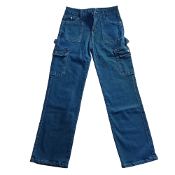 Pantalon Cargo Jean Fille