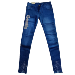Pantalon en Jean Slim pour Fille