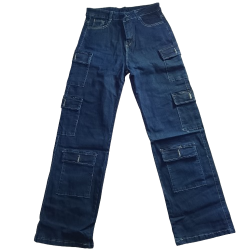 Jean Cargo Femme - Multipoches