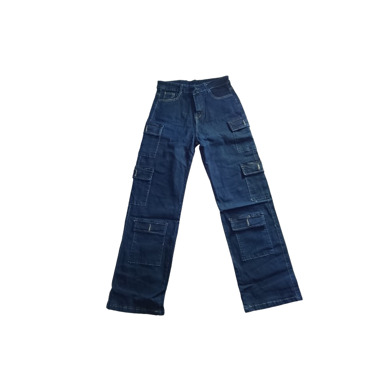 Jean Cargo Femme - Multipoches