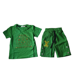 Ensemble T-shirt & Short Fille