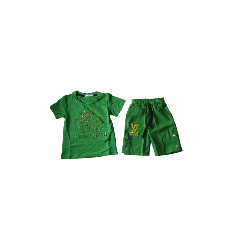 Ensemble T-shirt & Short Fille