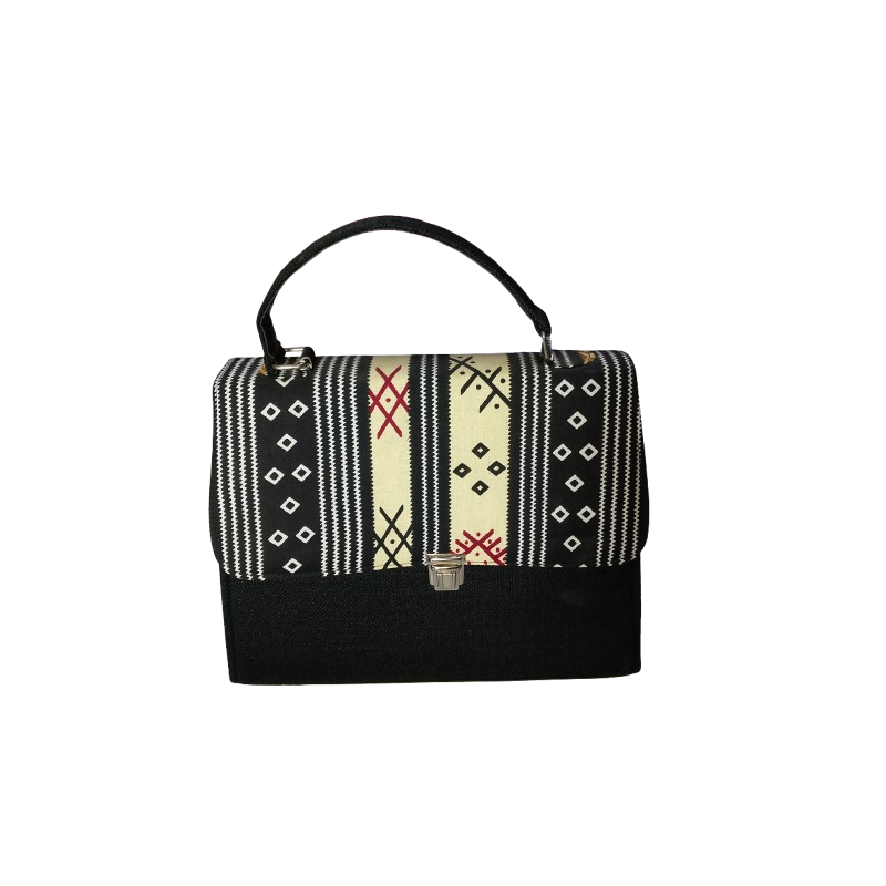Sac à Main Traditionnel Moderne en Tissu